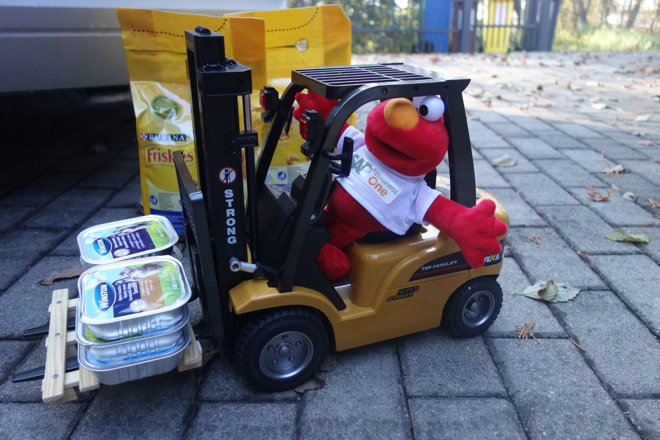 elmo magazyn wózek widłowy