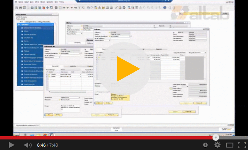 Wsparcie działu sprzedaży. Od oferty do faktury