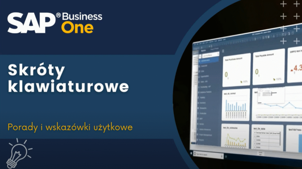 Skróty klawiaturowe w SAP Business One