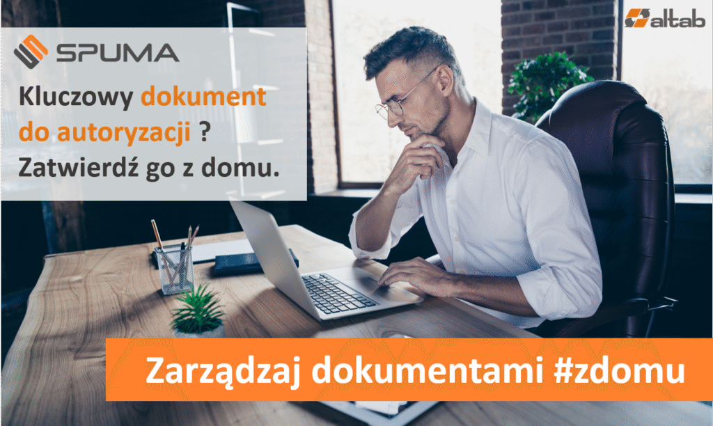 Dokument do autoryzacji - elektroniczny obieg dokumentów - SPUMA - zdalna autoryzacja dokumentów